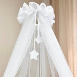  Weiße Betthimmel fürs Babybett 6m, fig. 2 