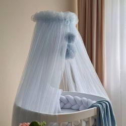  Blau Betthimmel fürs Babybett 9m, fig. 2 