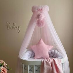  Rosa Betthimmel fürs Babybett 9m, fig. 2 