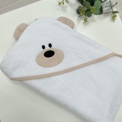  Serviette de bain bébé à capuche "Ours" 100x80 cm, fig. 1 
