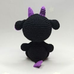  Peluche Baphomet Amigurumi au Crochet – Jouet Bébé Baphomet, fig. 6 