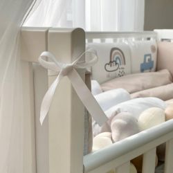  Babybettwäscheset mit Nestchen „Hello“ 14-tlg 100% Baumwolle, fig. 10 