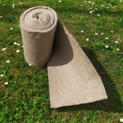 Leinen Anzuchtmatte 100×25 cm – 100 % Naturfaser, biologisch abbaubar, für Microgreens & Weizengras, fig. 1 