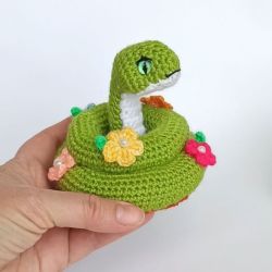  Amigurumi Schlange - Handgemachte Häkel-Kuscheltiere, fig. 1 