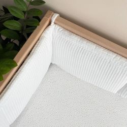  Weiß Bettumrandung für Kinderbett 120x60, 240 cm, fig. 3 
