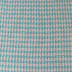  100% Merino Wool Throw Blanket - Teal & Cream Pattern, 140x200 cm (55x79 in), fig. 8 
