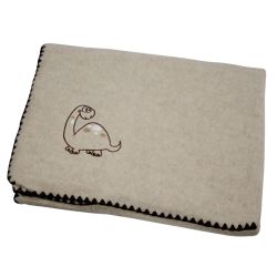  Baby & Children's Wool Blanket 100x140 cm – Natural, Breathable, Virgin Sheep Wool & Flax, fig. 1 