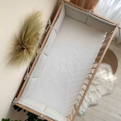  Beige Bettumrandung für Kinderbett 120x60, 240 cm, fig. 2 