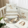  Babybettwäscheset mit Nestchen „Friends“ beige 14-tlg 100% Baumwolle, fig. 3 