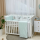 14-teiliges Baby Bettwäsche Set mit Umrandung 'Sweet Animals'