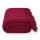 Kuscheldecke bordeaux rot wolldecke