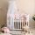  14-tlg Schmetterlinge Bettwäsche-Set für Babybett 60x120 für Mädchen Komplettset, fig. 2 