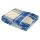  Plaid en laine à carreaux bleus, 140 x 200 cm, 100 % peau de mouton de Nouvelle-Zélande, fig. 1 