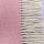  100% New Zealand Wool Throw Blanket – Pink, 140×200 cm (55″×79″) Herringbone, fig. 4 