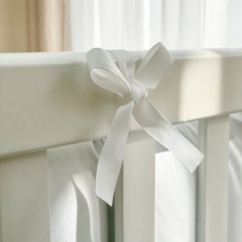  Neugeborenen-Bettwäscheset mit Stoßstangen 'Alpaka Beige' 14-teiliges 100% Baumwolle, fig. 5 