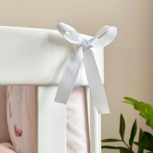  14-tlg Schmetterlinge Bettwäsche-Set für Babybett 60x120 für Mädchen Komplettset, fig. 6 