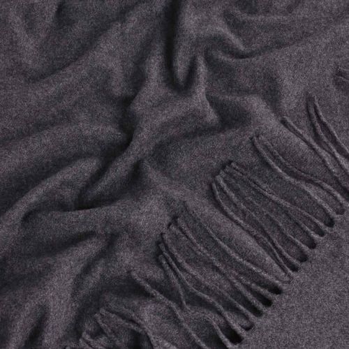 Luxuriöse 100% Kaschmir-Decke Dunkelgrau – Weich, Warm & Leicht, Premium Kuscheldecke 140x200 cm, fig. 2 