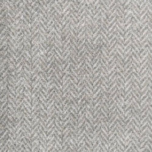  Sage Green Herringbone Throw Blanket — 100% New Zealand Wool, 140x200 cm (55x79″), Eco-Friendly, Fringed, for Sofa or Bed, fig. 3 