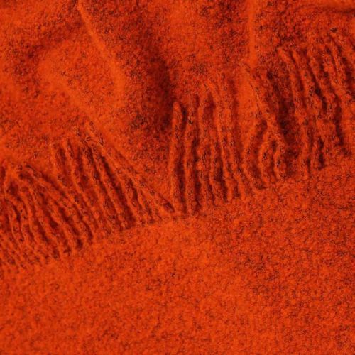  Schafwolldecke Orange 140x200 cm Bouclé-Decke, fig. 1 
