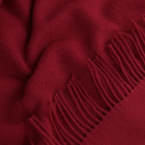  Plaid bordeaux – 100% laine pure, 140x200 cm, fig. 2 