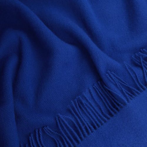  Blaue Wolldecke – 100% reine Wolle, warme Kuscheldecke 140x200 cm, fig. 2 
