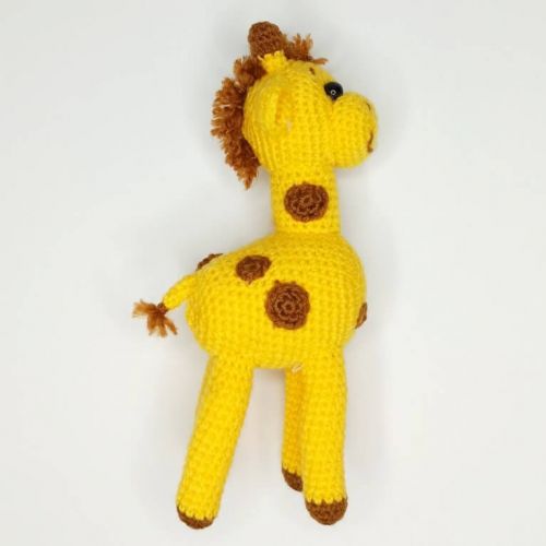Handmade crocheted Giraffe toy buy